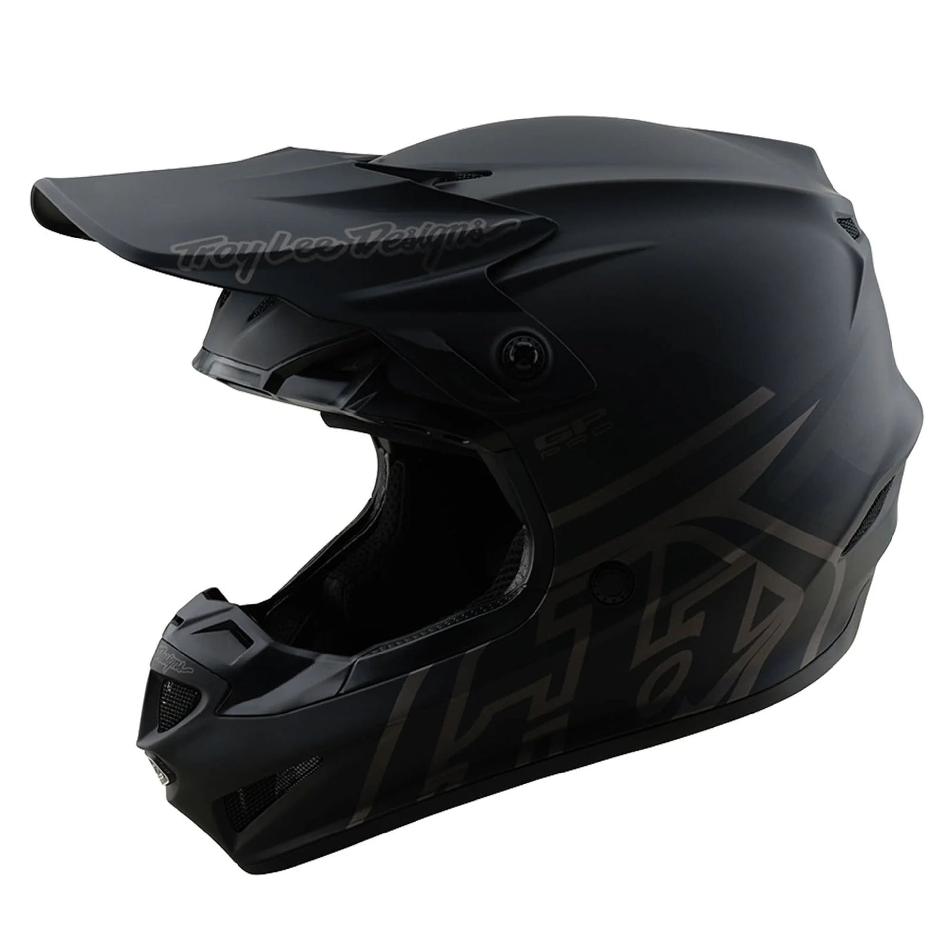 Casco Troy Lee Designs Gp Pro Mono Black